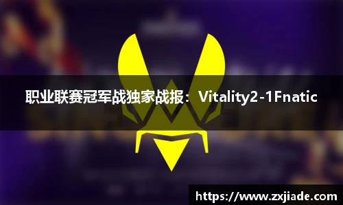 职业联赛冠军战独家战报：Vitality2-1Fnatic